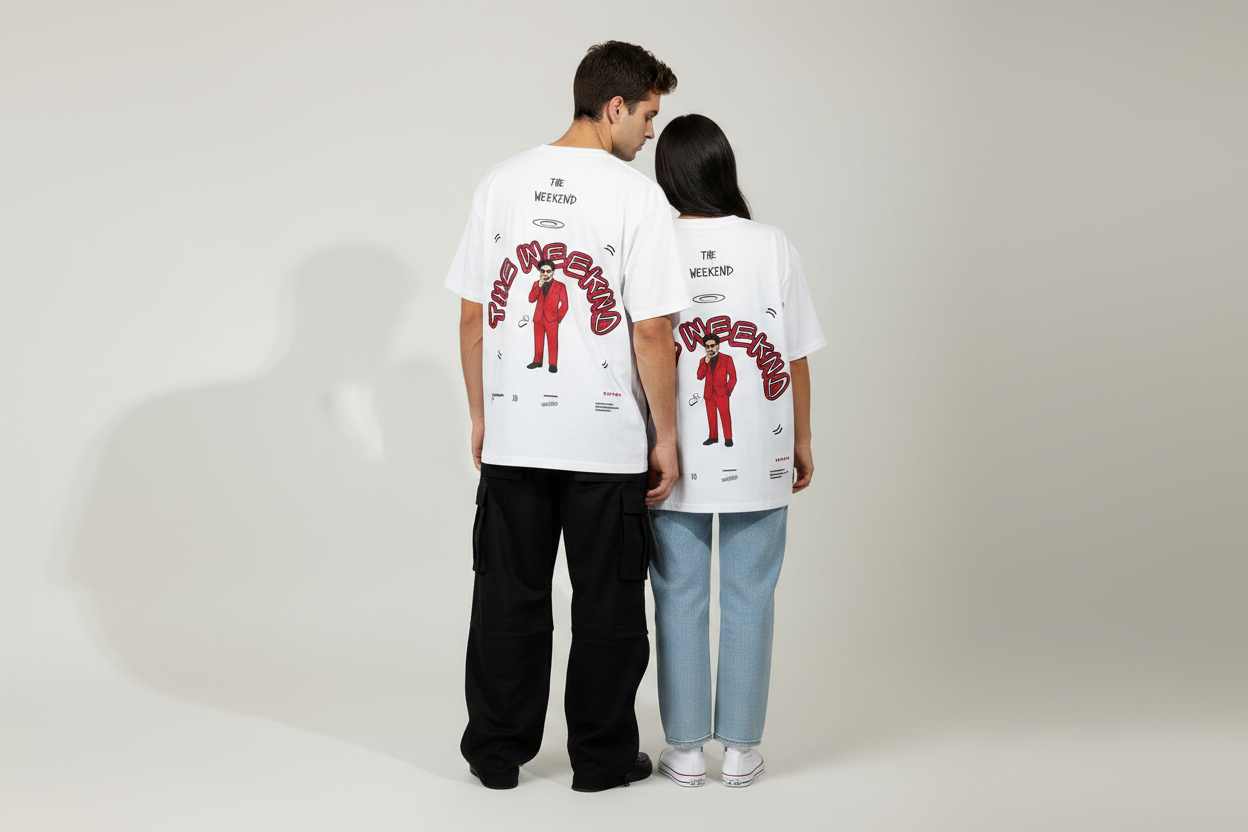 The Weeknd Couple Hero Banner